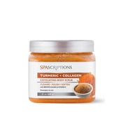SPASCRIPTIONS SpaScriptions Turmeric & Collagen Sugar Scrub - Brightening Body Scrub Exfoliator with Brown Sugar & Vitamin E