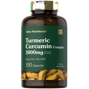 Turmeric Curcumin 3000mg | 150 Capsules for Men and Women | by Tahoe Nutritionals