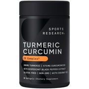 Turmeric Curcumin C3¬Æ Complex (500mg) Enhanced with Black Pepper & Organic Coconut Oil for Better Absorption; Non-GMO & Gluten Free (60 Liquid softgels)