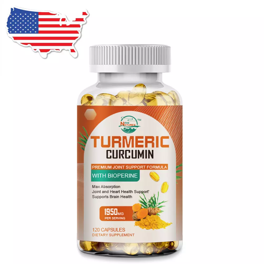 Curcumin Extact Turmeric_Curcumin_Highest_Potency_95%_1950Mg_With_Bioperine_Black ...