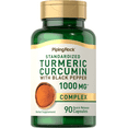 thumbnail image 1 of Turmeric Curcumin with Black Pepper 1000mg | 90 Capsules for Men and Women | by Piping Rock, 1 of 7