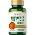 thumbnail image 1 of Turmeric Curcumin with Black Pepper | 500 mg Complex | 120 Capsules for Men and Women | by Piping Rock, 1 of 7