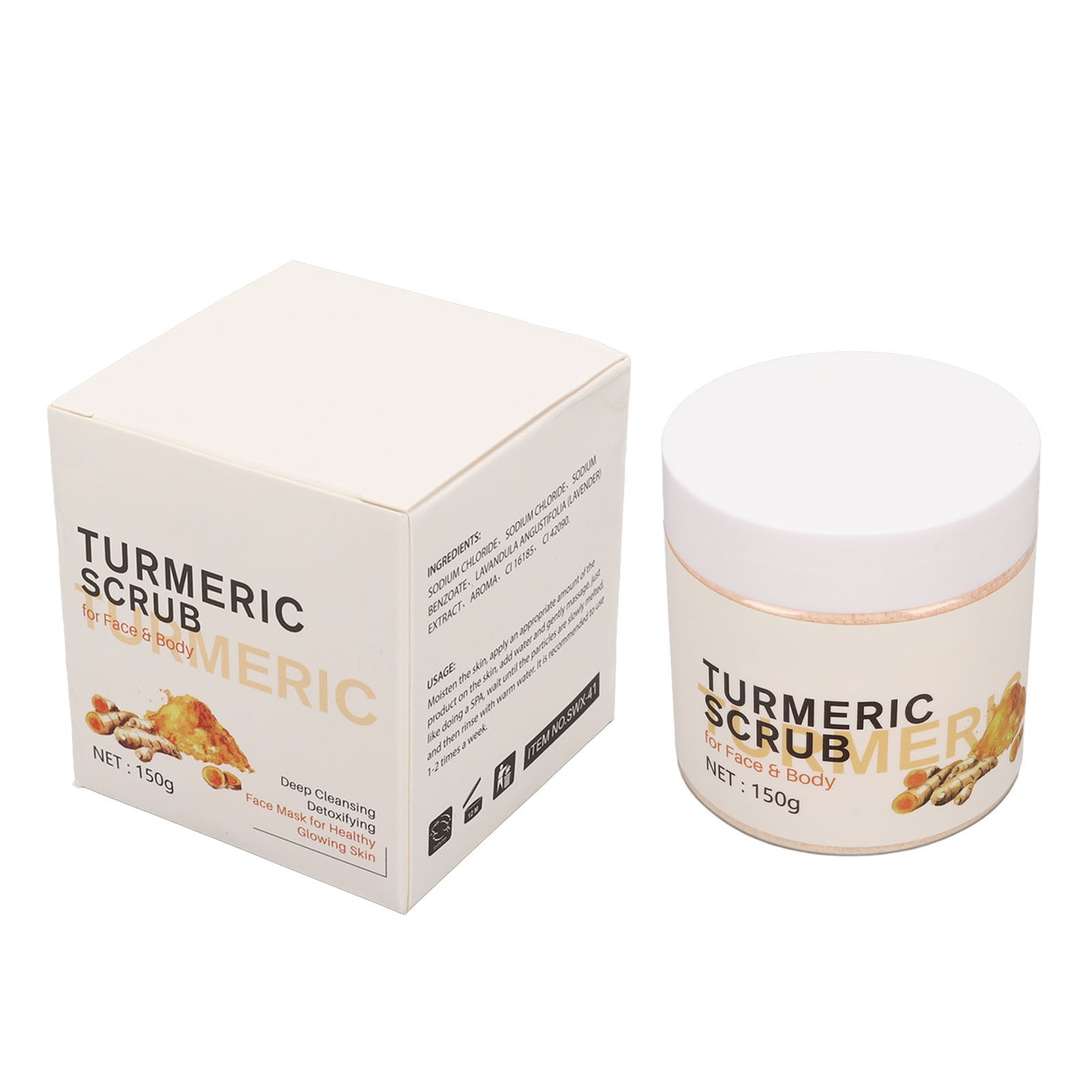 Turmeric Face Cream Safe Nourishing Whiten Brighten Reduce Fine Lines