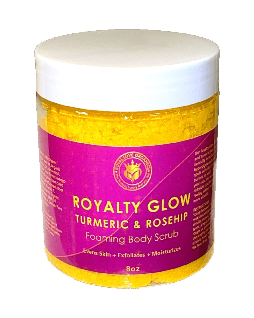 Turmeric Foaming Body Scrub For Dark Spots & Hyperpigmentation
