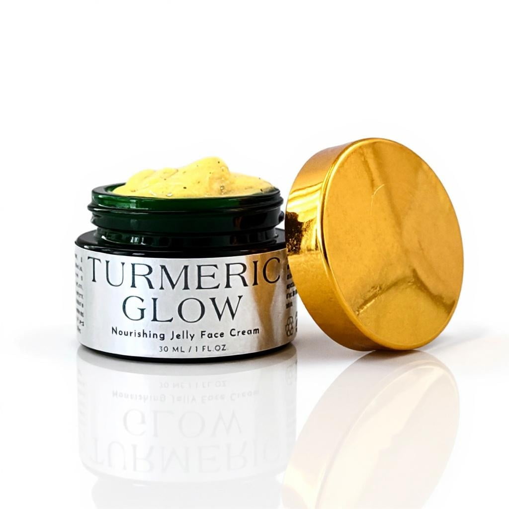 Turmeric GLOW Nourishing Jelly Face Cream - Deep Hydration & Revitalized Complexion - Face Cream
