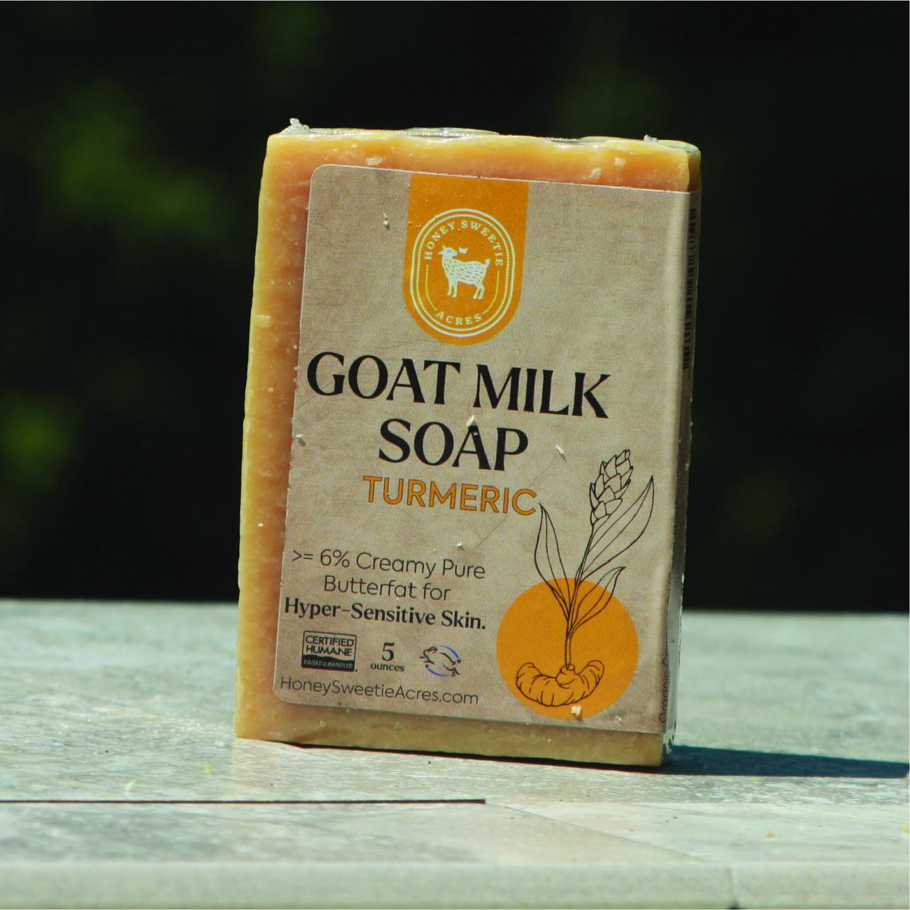 Turmeric Goat Milk Soap