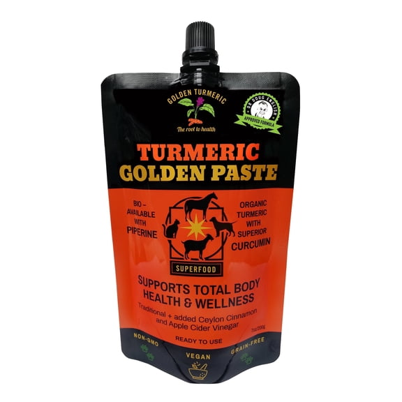 Turmeric Golden Paste Herbal Supplement Paste for Pets, 7 oz