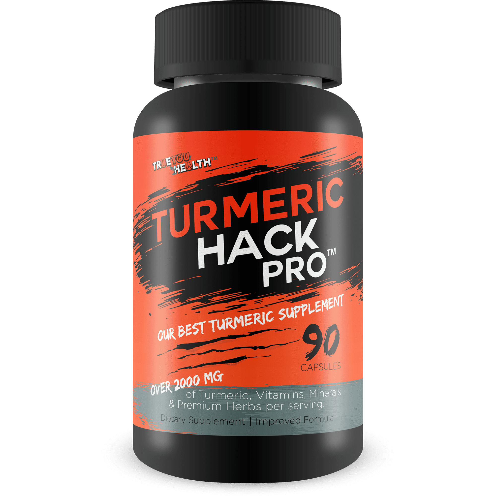 Turmeric Hack Pro - Our Best Super High Absorption Turmeric Curcumin With Black Pepper, Cinnamon, Ginger, Berberine & More! Extra Strength Turmeric & Cinnamon Hack Turmeric Trick Turmeric Supplement