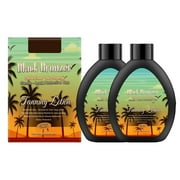 Extreme Dark Tanning Lotion Accelerator for Indoor Tanning Beds & Outdoor Sun Tan with Bronzer to Get Dark Fast Tan, Bronzing Tanning Lotion with Tattoo Protecting Formula, DHA Free（2PCS)