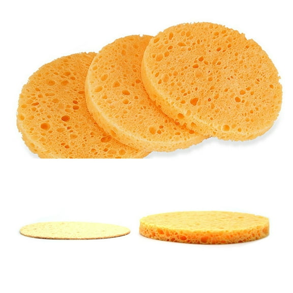 Turmeric Kojic Acid Pads,Turmeric Kojic Acid Cleansing Pads,Turmeric Exfoliating Pads,Facial Sponges for Cleansing and Exfoliating (30 Pcs)