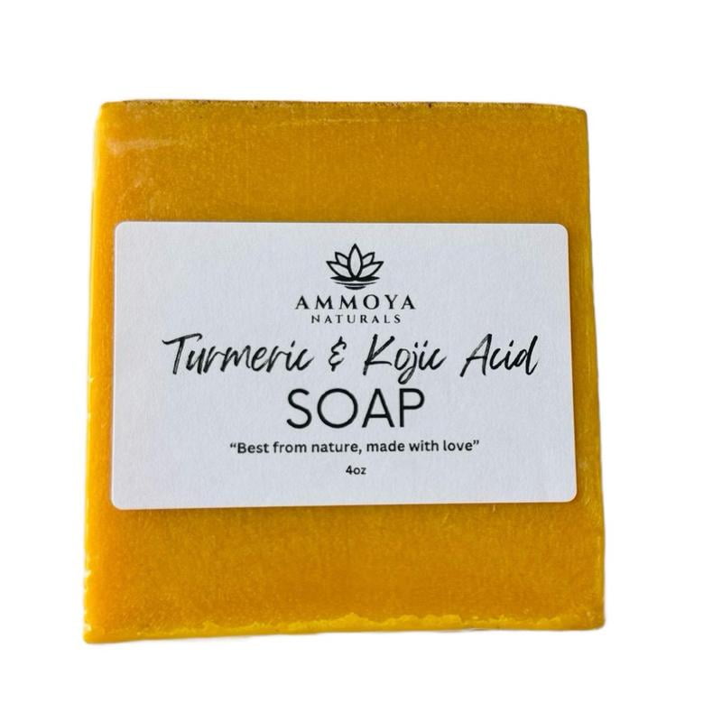Turmeric Kojic Face and Body Soap All Natural Skincare for Daily Use