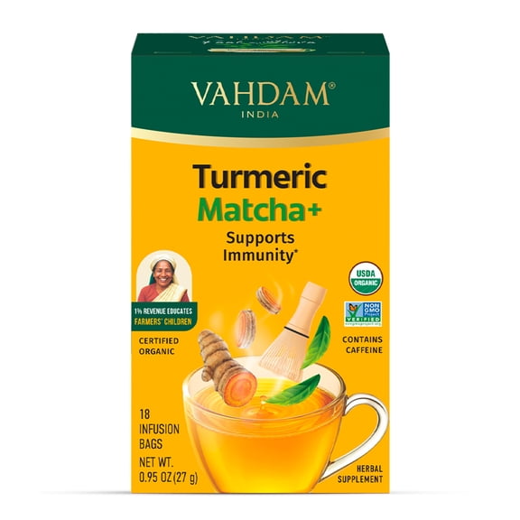 Turmeric Matcha+ Herbal Tea