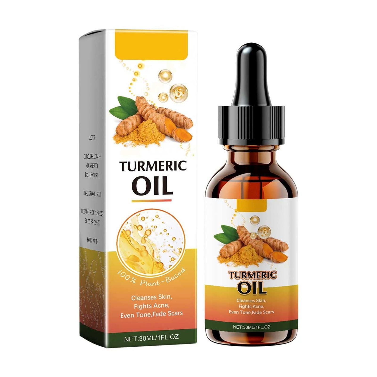 Turmeric Oil Gently Face Cleansing Natural Extracted Remove Make Up