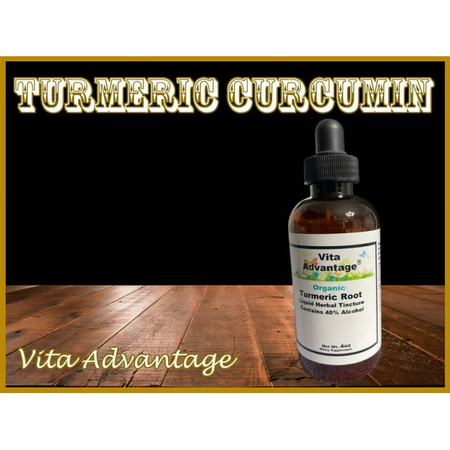 Turmeric Root Liquid Tincture Organic Tumeric Curcuma Longa 4oz