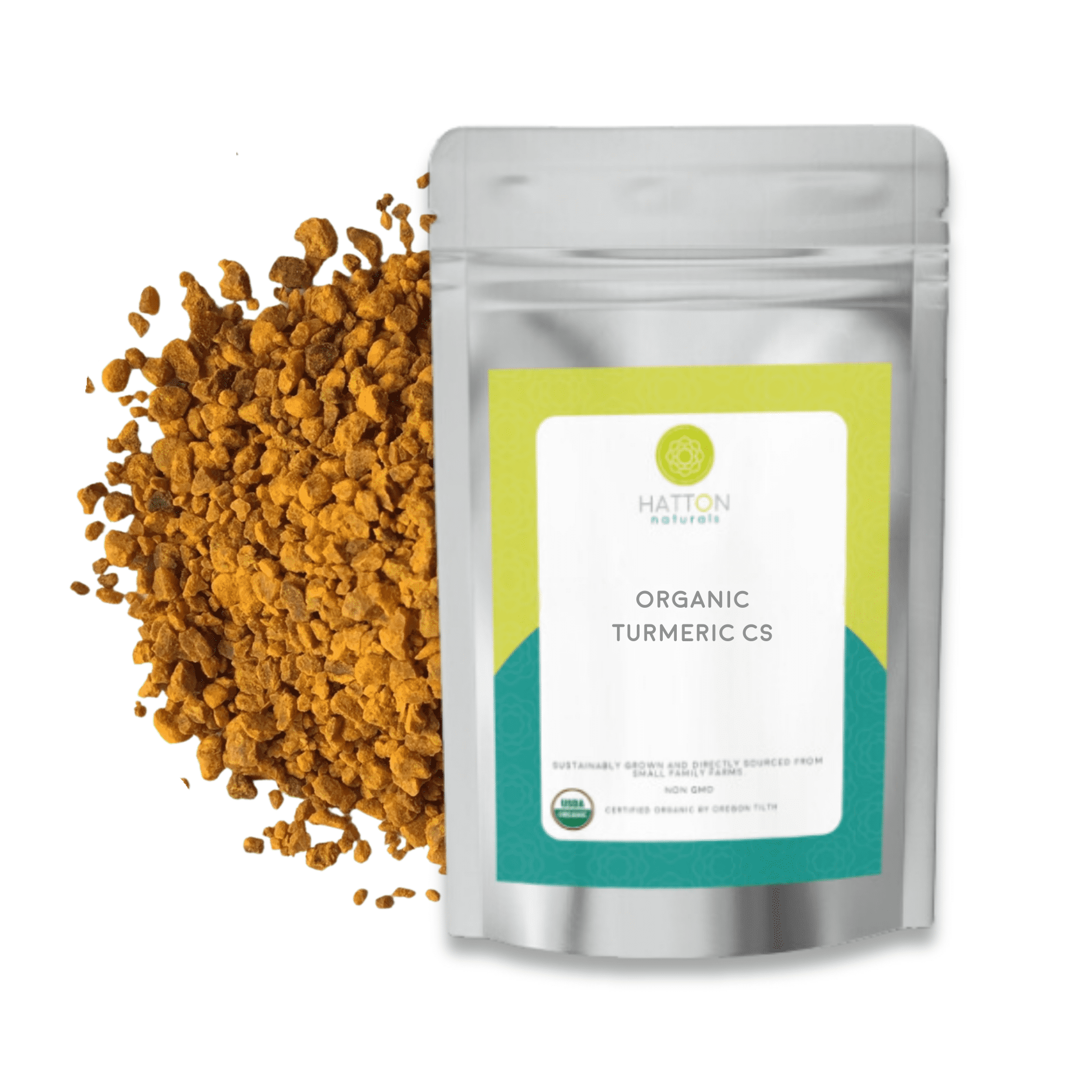 Turmeric Root - Organic Cut and Sifted  1 lb
