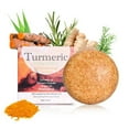 Turmeric Rosemary Shampoo Bar, Scalp Massage Solid Shampoo Bar for Hair ...