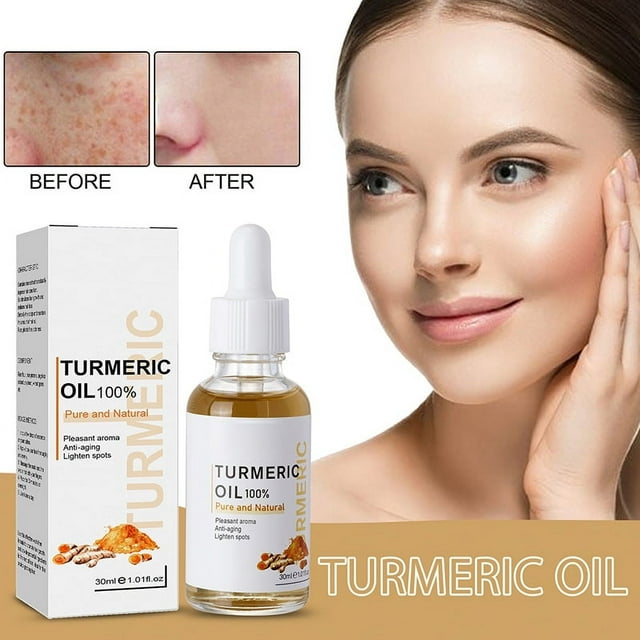 Turmeric Serum for Dark Spots,Turmeric Dark Spot Corrector Serum Oil