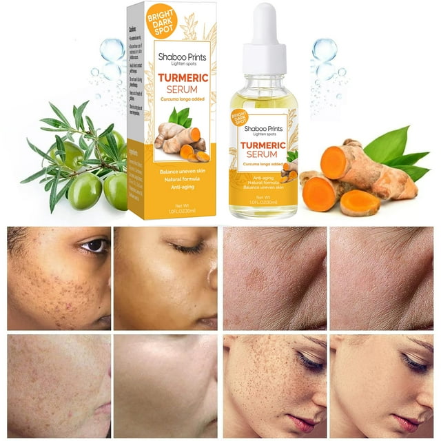 Turmeric Serum for Face Dark Spot Corrector, Face Skin Reduces
