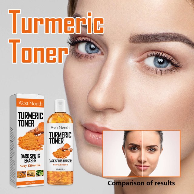 Turmeric Toner Dark Spots Eraser Turmeric Toner Skin Water Whitening