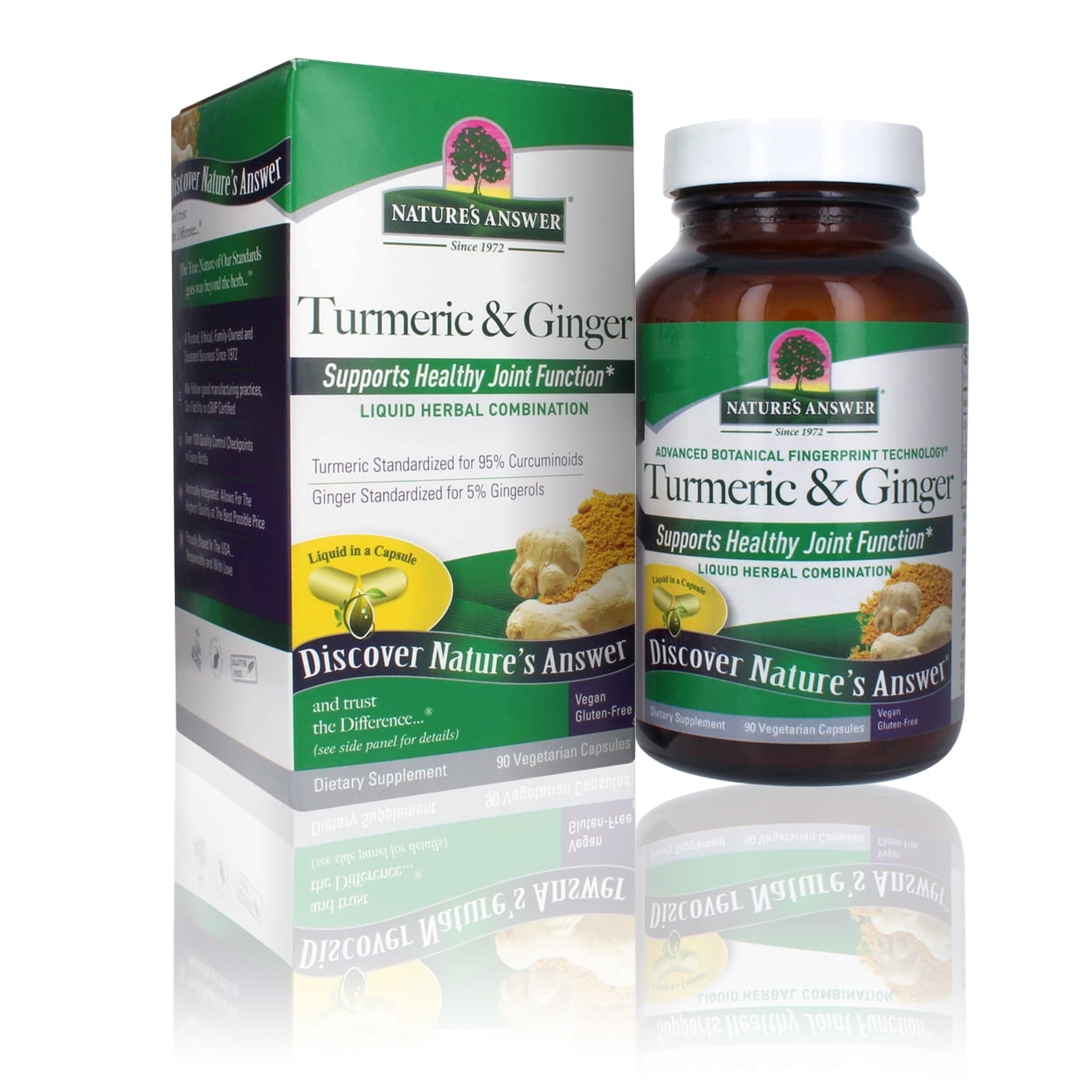 Turmeric and Ginger 90 v-caps (extractacaps)