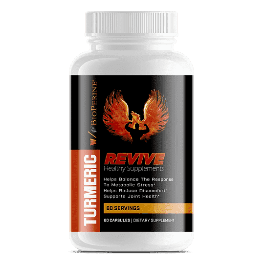 Turmeric w/BioPerine 650mg-Revive Healthy Supplements 5oz