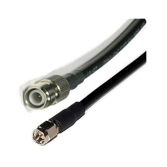 Turmode WF6019 6 ft. RP TNC Female to SMA Male Adapter Cable