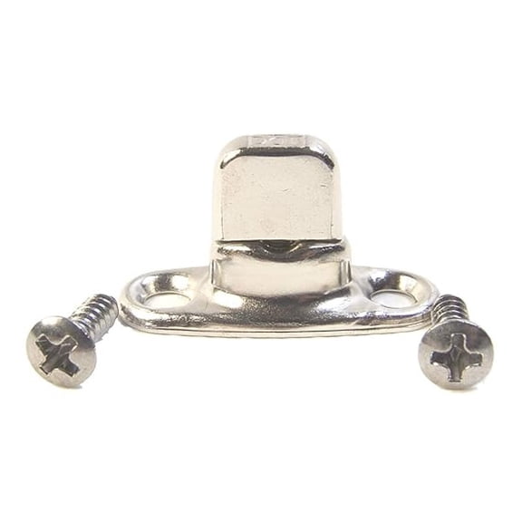 Turn Button Lock Fastener w/ #6 1/2" Mounting Screws Only, No Grommets - 25 Piece Set