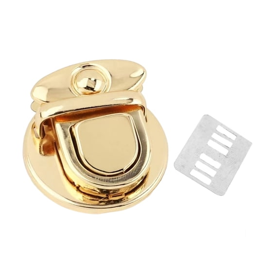 Turn Clasp Purse Closure Twist Locks Fasteners Metal Hardware Clip Clasp Buckles for Diys Handbag Shoulder Bag