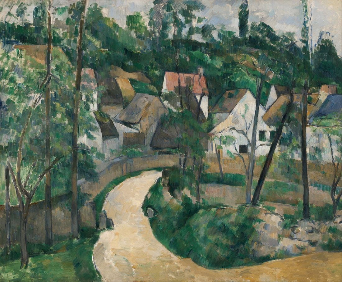 Turn In The Road Canvas Art - Paul Cezanne (18 x 24)