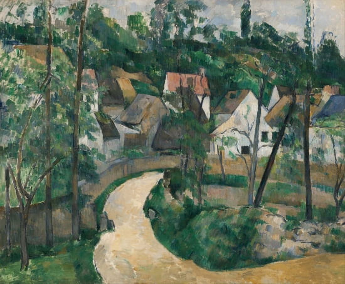 Turn In The Road Canvas Art - Paul Cezanne (36 x 54)