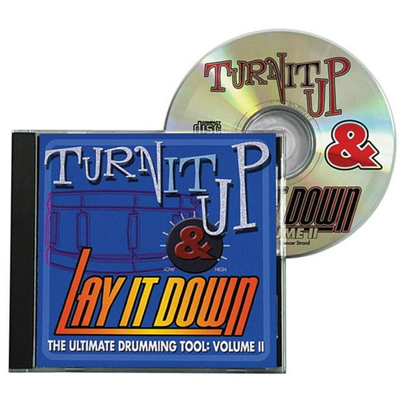 Turn It Up & Lay It Down, Vol. 2: Play-Along CD for Drummers (Audiobook)