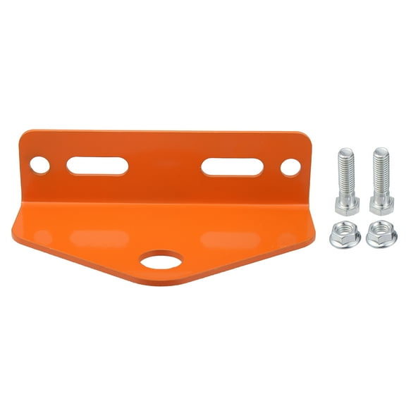 Unique Bargains Turn Mower Trailer Hitch 5" Lawn Mower Trailer Hitch Accessories Carbon Steel Hitch Mount for Most Towing Lawnmowers Orange