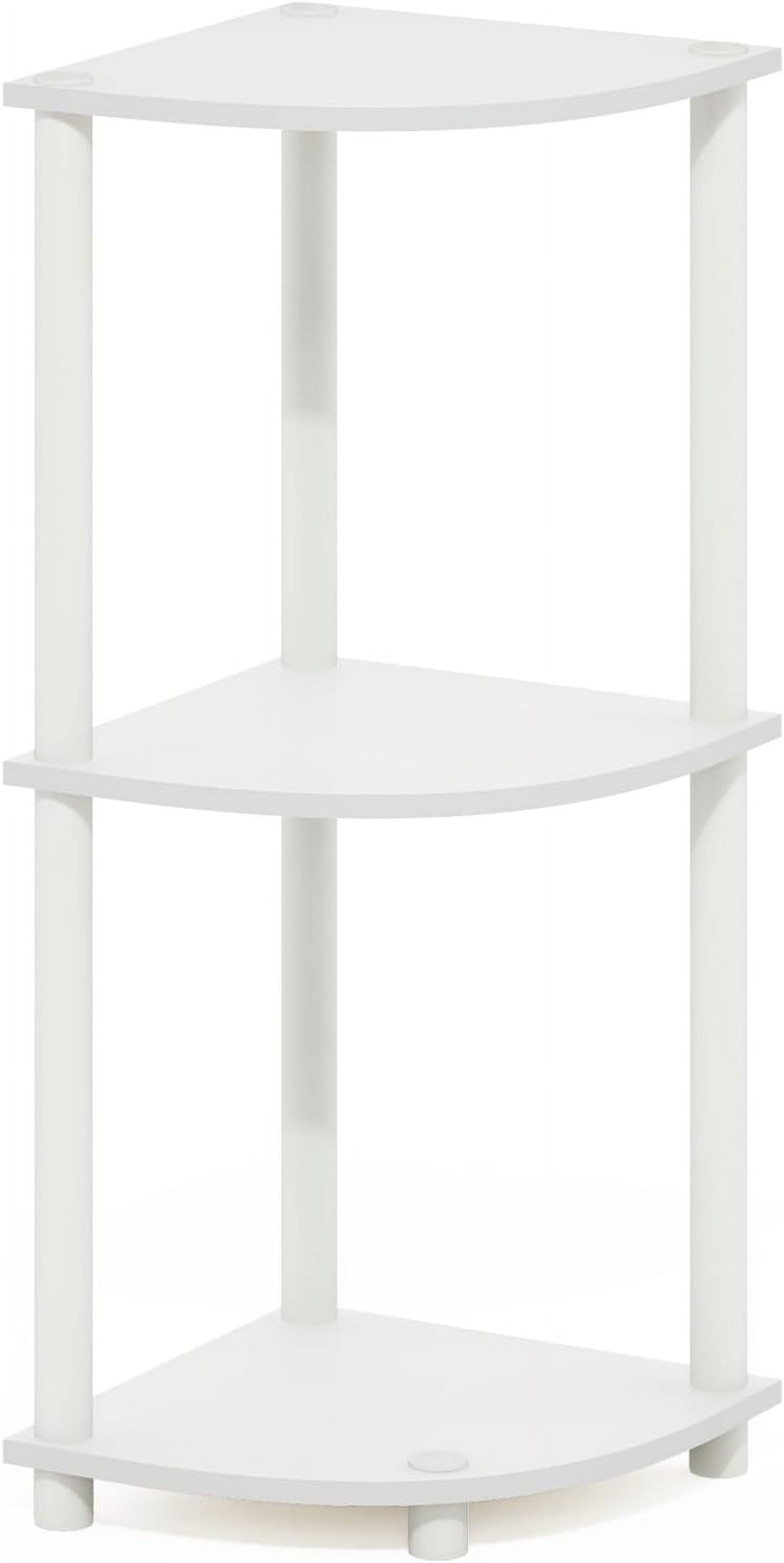 Turn-N-Tube 3-Tier Corner Display Rack Multipurpose Shelving Unit ...