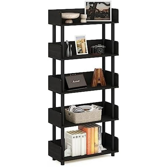 Turn-N-Tube 4-Tier Multipurpose Shelf Display Rack, Round Tubes, Blonde ...