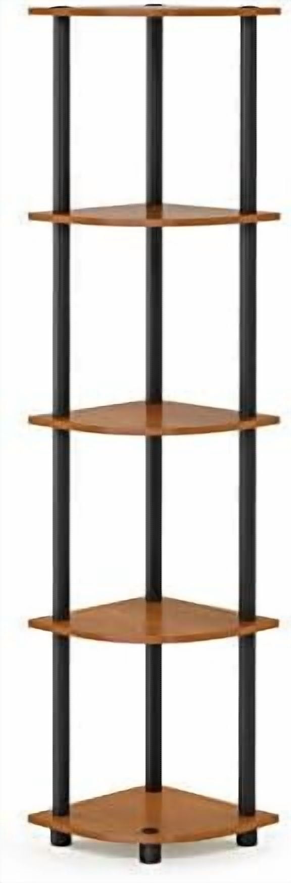 Turn-N-Tube 5 Tier Corner Display Rack Multipurpose Shelving Unit, 1 ...