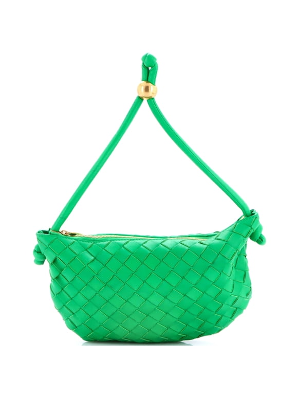 Turn Pouch Intrecciato Nappa Small By Rebag