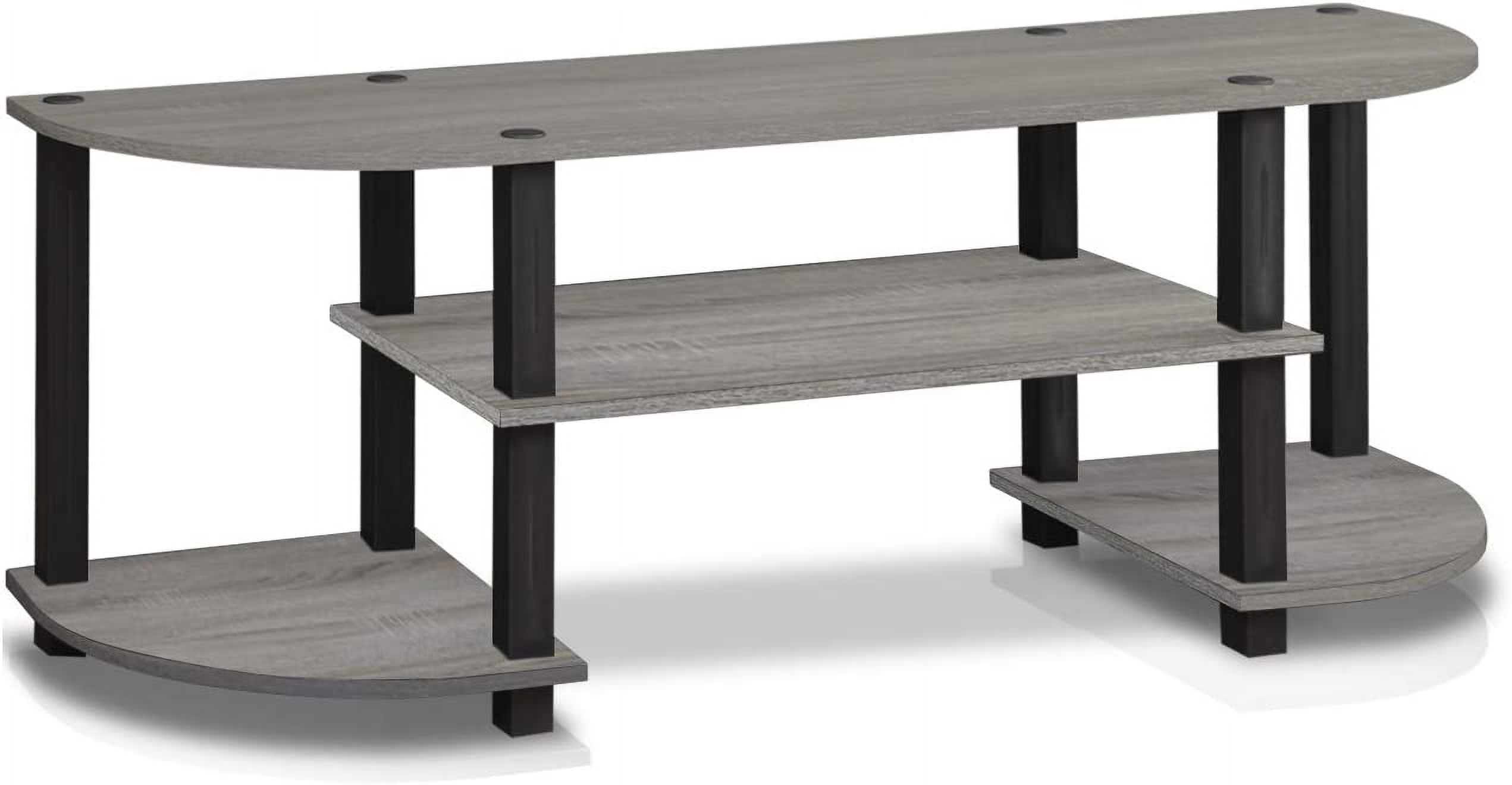 TurnSTube Wide TV Entertainment Center with End Tables