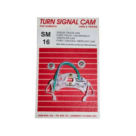 Turn Signal Cam - Compatible with 1978 - 1988 Ford Bronco Sport Utility 2-Door 1979 1980 1981 1982 1983 1984 1985 1986 1987