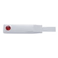 thumbnail image 1 of Turn Signal Lever Cover W/Red Jewel Peterbilt Fits Kenworth Freightliner Grote, 1 of 3