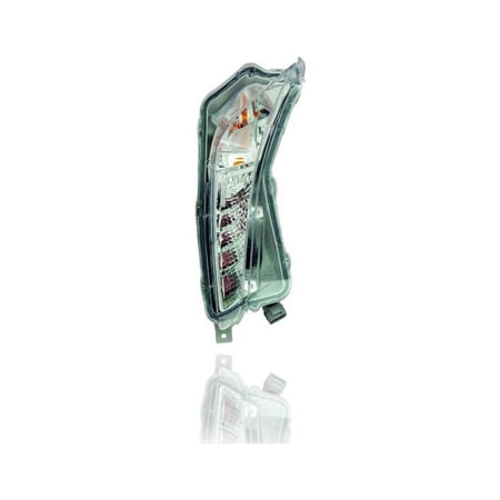 Turn Signal Light Assembly - Compatible/Replacement for '15-17 Toyota Camry/Hybrid XLE/XSE - On Bumper Cover LED - Right Hand - Passenger - 8143006030 - CAPA