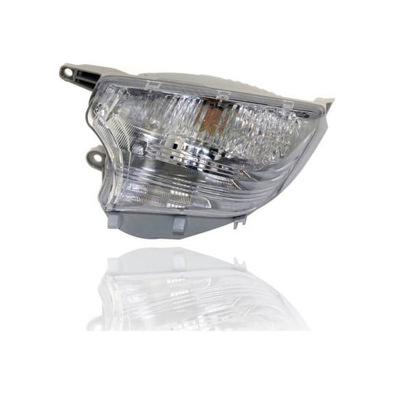 Turn Signal Light Assembly - Compatible/Replacement for '15-17 Toyota Prius C - On Front Bumper - Right Hand - Passenger - 8151152070 - CAPA