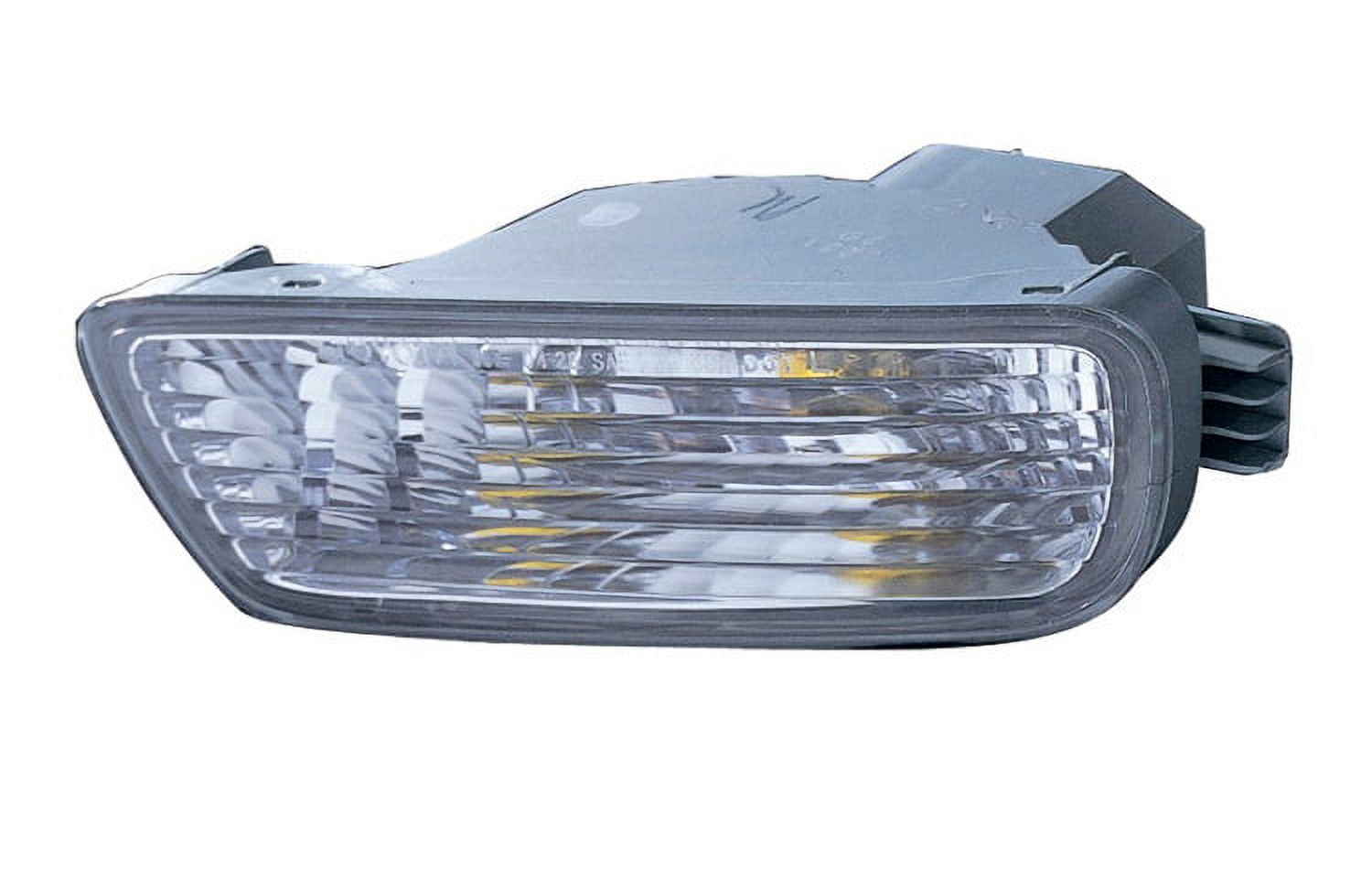 AmeriLite Clear Chrome Bumper Lights For Toyota Tacoma – Pair For 1995-1997 4WD & 1995-2000 2WD Models
