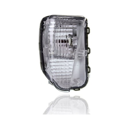 Turn Signal Light - Compatible/Replacement for '12-15 Toyota Prius/Plug-In - Without LED Daytime Running Light, On Front Bumper - Right Hand - Passenger - 8151147040