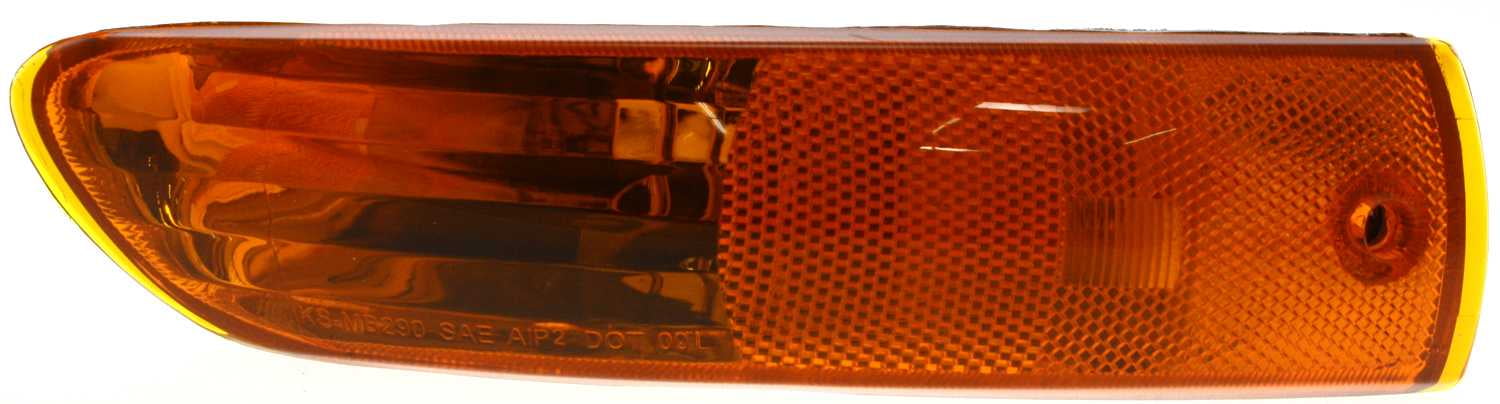 Turn Signal Light Compatible with 2002-2005 Mitsubishi Eclipse Left Driver With bulb(s)
