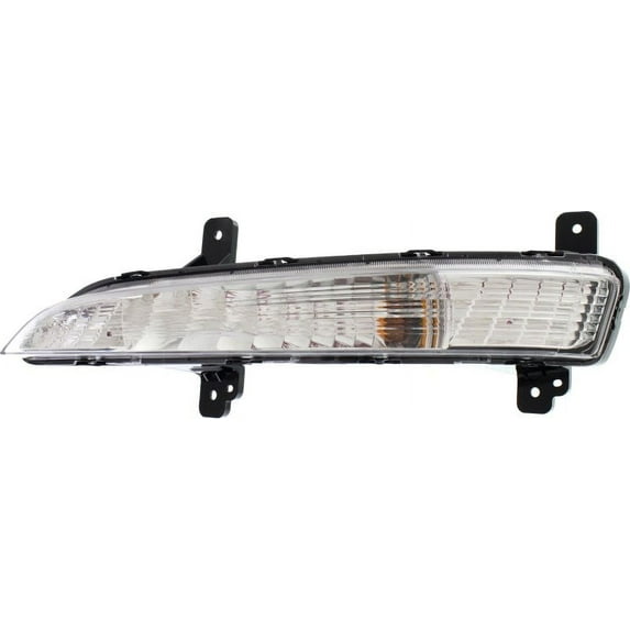 Turn Signal Light Compatible with 2013-2017 Chevrolet Traverse Front, Left Driver With bulb(s)