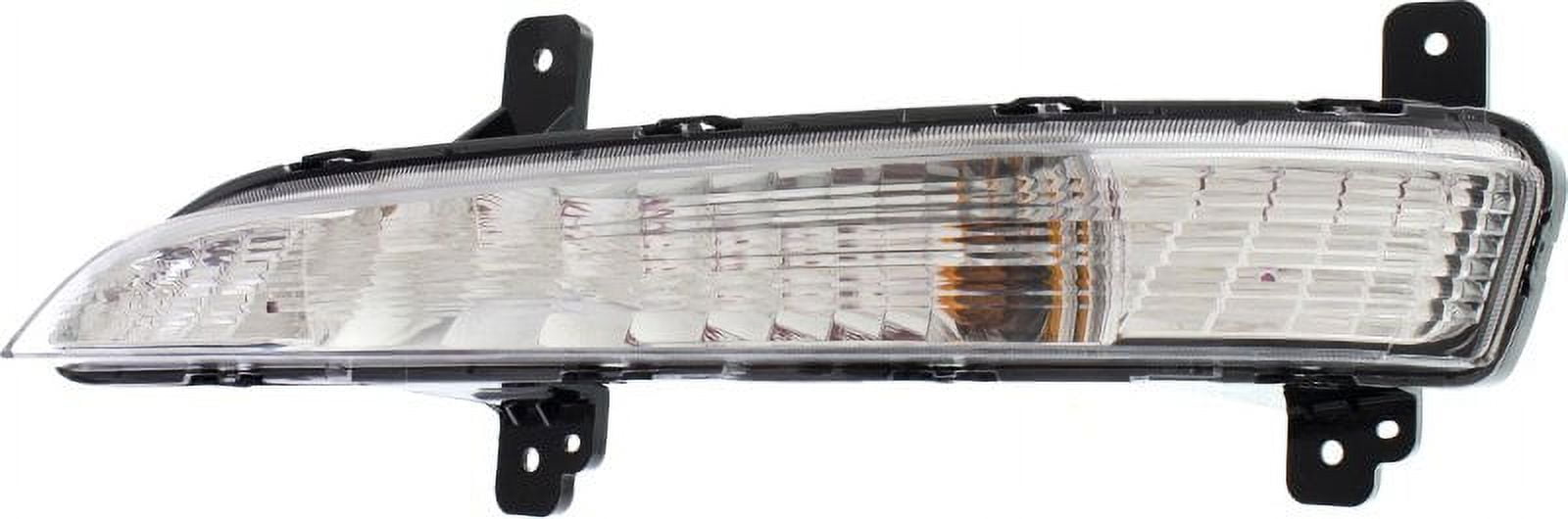 Turn Signal Light Compatible with 2013-2017 Chevrolet Traverse Left Driver With bulb(s)