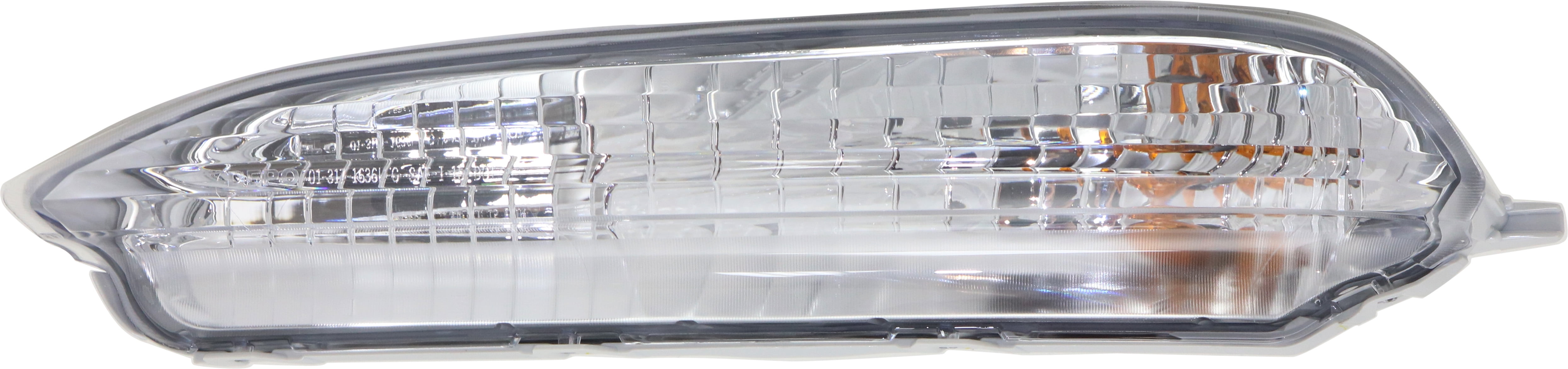 Turn Signal Light Compatible with 2016-2018 Honda Pilot Left Driver With bulb(s)