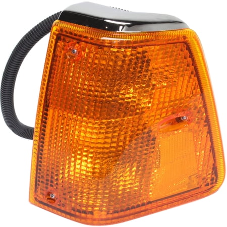 Turn Signal Light Compatible with VOLVO WIA/WCA SERIES HD TRUCK 1988-1997 LH Assembly Amber Lens
