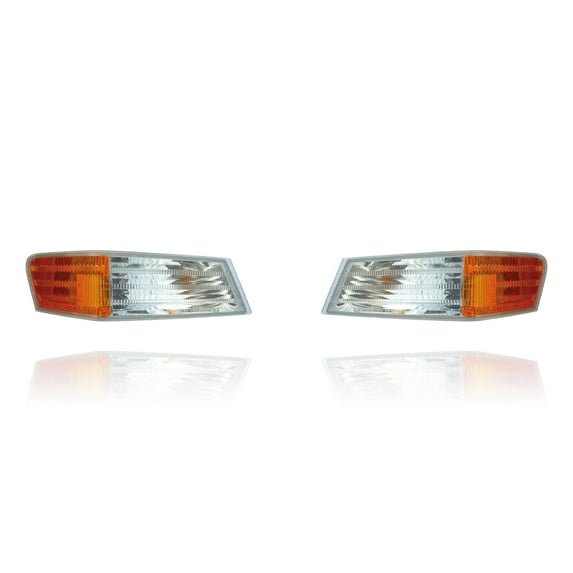 Turn Signal Light - Cooling Direct Fit/For 68004180AC, 68004181AC 07-17 Jeep Patriot - Pair, Left Driver + Right Passenger Set, CAPA