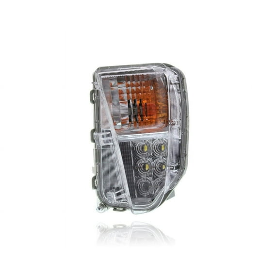 Turn Signal Light - Cooling Direct Fit/For TO2530150 12-15 Toyota Prius/Prius-Plugin - Left Hand - Driver, With Daytime Running Light, CAPA Fits select: 2012-2015 TOYOTA PRIUS PLUG-IN